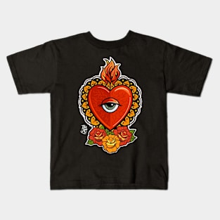 heart love Kids T-Shirt